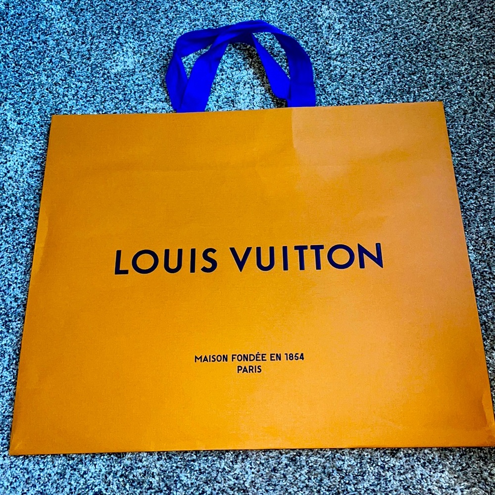 Authentic Louis Vuitton gift bag
